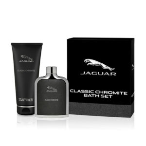 Coffret Jaguar Classic Chromite Bath Set Eau De Toilette