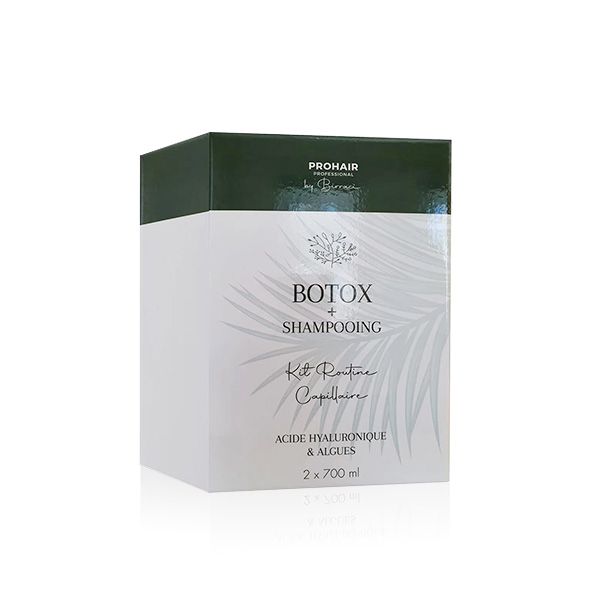 Kite Routine Capillaire Botox Plus Shampooing 2X700 ml Prohair By Birraci